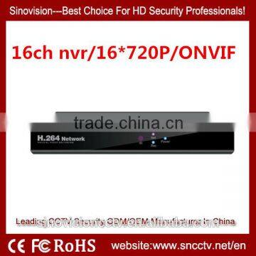 network video recorder hd 16ch nvr p2p cloud onvif for ip cameras system