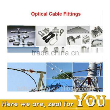 Hot Dipped Galvanized ADSS / OPGW Cable Hardware Overhead Transmission Power Line Fittings , Electric Power Fitting