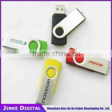 Promotional customized Twist USB memory stick