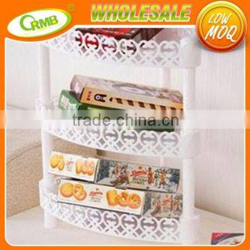 Bathroom Kitchen Storage RackSucker Corner Triangle Shelf