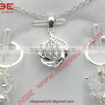 factory offer brass jewelry with shiny big natural stone