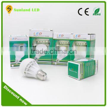 2015 shenzhen hot sale factory price 9w led light bulb,e27 led bulb lighting,energy saving e27 9w led light bulb