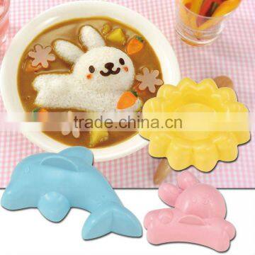 curry bowl rice mold kitchenware japan