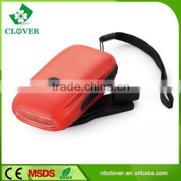 ABS Material Dynamo Hand Crank Flashlight for Emergency photo-2