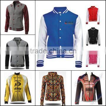 bomber jacket man and woman custom made wholesale