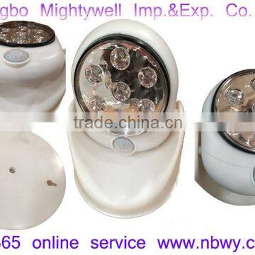 Wireless Motion Sensor 7 LED Safety Light---360 Degree Rotation - Indoor/Outdoor photo-2