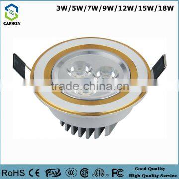2 years warranty dimmable 3W downlighting LED surface mounted celing light fixtures china