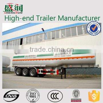 China Famous Manufacture CSAC Brand 39CBM 3-Axles Fuel Tank Semi Trailer