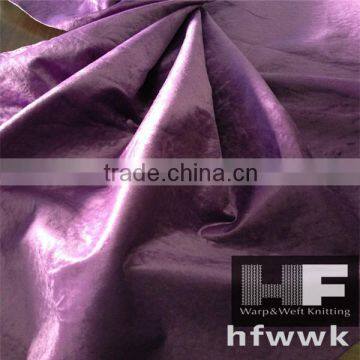 100% polyester home textile knitting velvet fabric for upholstery/sofa