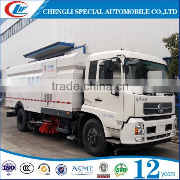 2015 new disign Road Sweeper Truck 3 axles 2 axles 6x4 road sweep truck price for sale