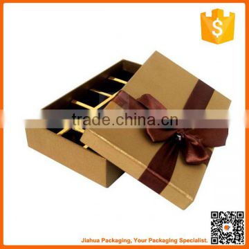 china supplier chocolate box packaging for wedding invitation