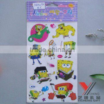 Sponge Bob Laser Sticker