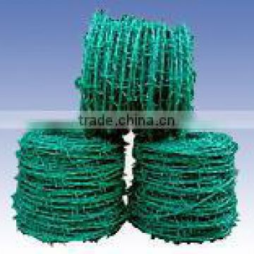 security wire fence double twisted electro galvanized barbed wire