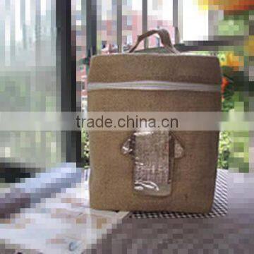 100% jute bag for cosmetics