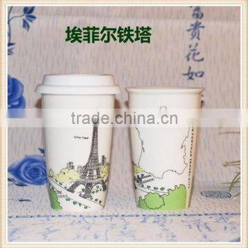 ceramic travel mug for France mug