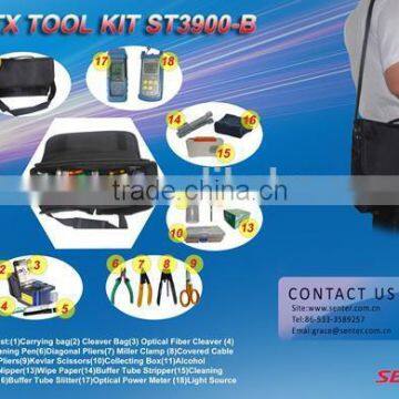 ST3900 FTTH Fusion Splicing Terminataion Tool Kits telecom optical tool jointing kit