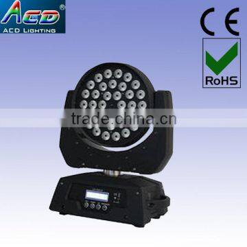 quality warranty Zoom 36 x 10 watt RGBW Wash LED Moving Head Zoom Light