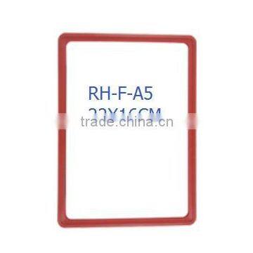 RH-F-A5 220 x160mm Rectangle A5 Plastic Advertising Board Frame