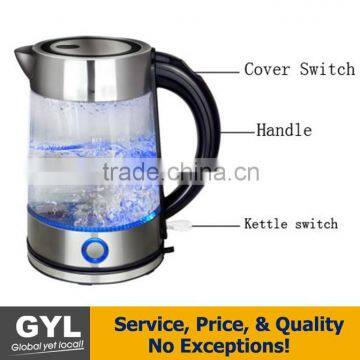 Hot Sale New Design Home Electric Glass Kettle