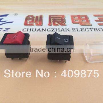 Mini Switch on Off,rocker Switch With Bent Terminal,white Cap Rocker Switch photo-5