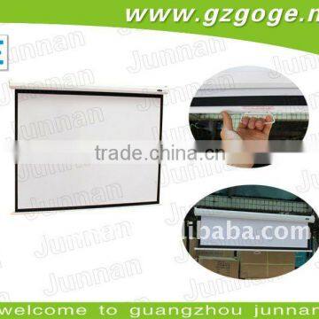 Manual wall projection screen matte white screen