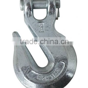 alloy clevis grab hook,color galvanised, zinc galvanised