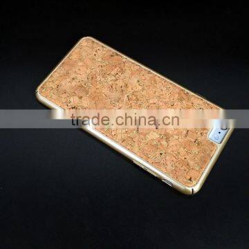 Marbling Aluminum Alloy Plating Frame+leather Hybird Shell Phone Cover for Iphone 7/7s photo-3