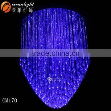 Romantic Rose Sky Optic Fiber Lamp Ceiling/Wall Fixture Flower Night Light Pendant Lamp Fiber Optic Decoration for Kids - OM163 photo-4