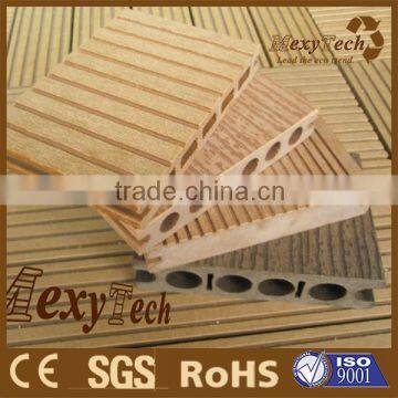 Hot! New Environmetal Garden Crack-resistant Hollow Wpc Decking photo-2