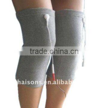 Anti-inflammatory Conductive Silver Fiber Fabric Knee Pads for TENS or EMS machine