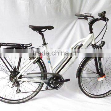 EN15194 Approved Trekking Electric Bicycle With Battery Hidden in Frame ( HJ-TRE01 )