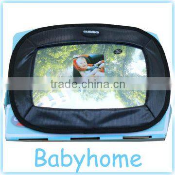 How can we ensure our baby's safety in car adjustable baby car rearview mirror