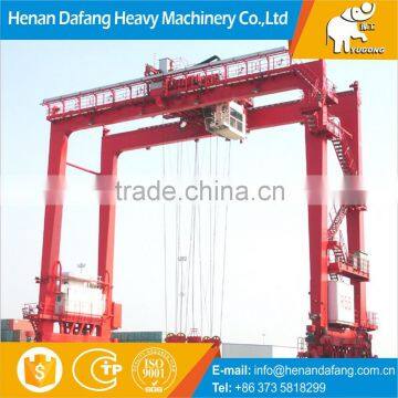 40 ton 50 ton 100ton Double Girder Rail Mounted Gantry Crane Manufacturer, Used Container Gantry Crane Price for Sale
