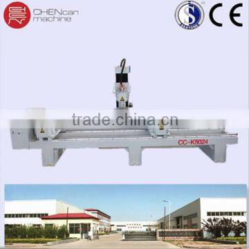 cylinder engraving cnc router machine with rotary axis with model CC-K5024