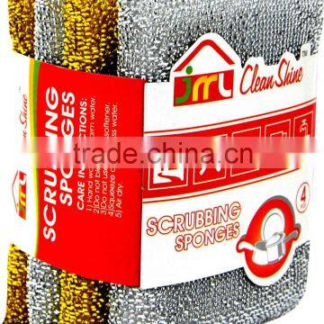 Metallic Scuorers,Kitchen Cleaning Sponge