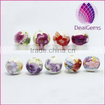 Wholesale high quality handmade ceramic beads