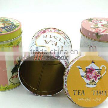 Round Tea/Coffee/Cookie/Biscuit Tin Can