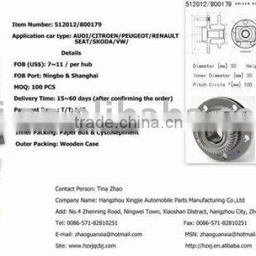 2000-2002 CITROEN wheel hub unit 800179/512012/1J0-501-477A