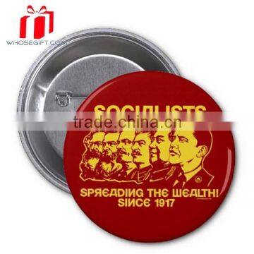 Promotional Design Tin Button Badges, High Quality Tin Button Badge