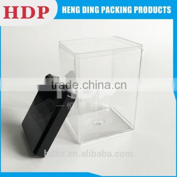 rectangular biscuit clear plastic packaging box