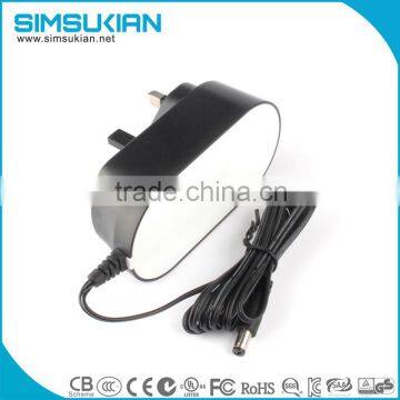 travel adapter plugs 18v 2a wall mount uk plug