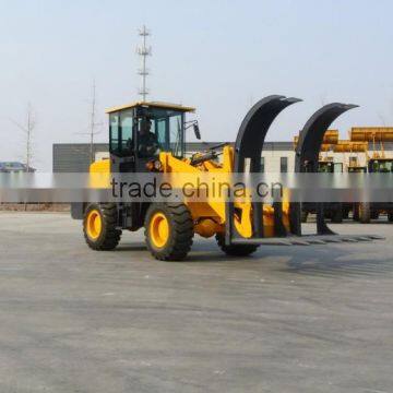 ce Qingzhou Zl16 Front Loader Mini Tractor With Grab Grapple/rippers photo-3