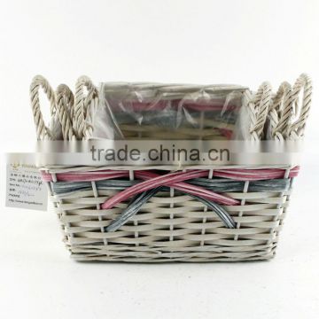 small willow garden/flower basket