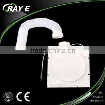 High Quality Plastic Conduit Ventilation Fan Square Ceiling Exhaust Fan PP Plastic Grille Type photo-4