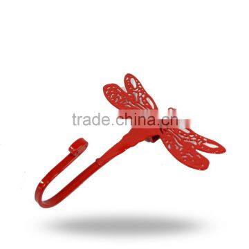 Vintage Red Butterfly Coat Hook