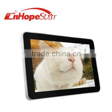 Widescreen 10inch LCD Advertising Player Android Digital Signage