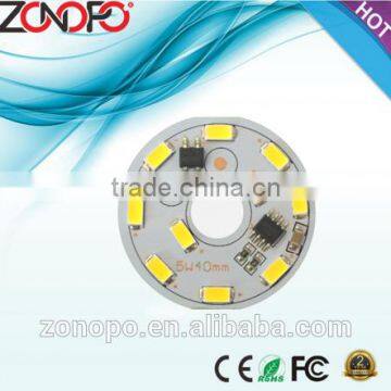 5w 10w 15w 24w economy bulb down light 3000k 4000k 6000k 80ra 80LM aluminum integrated zonopo ic 8260 ac light board