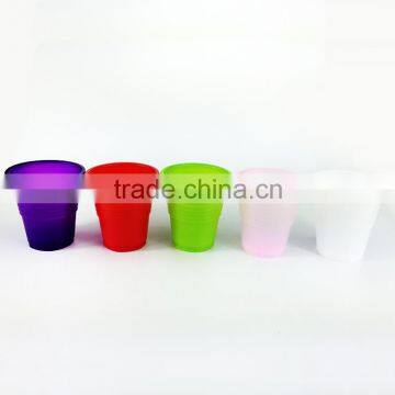 7OZ Disposable Colored Christmas Plastic Cup Disposable Tableware Plastic Cup photo-2