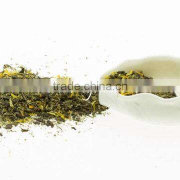Newly Sale Rooibos Tea With Marigold Flower Strings Blended Black Tea