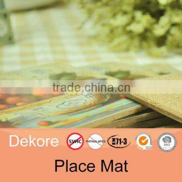 placemat animal print placemats white vinyl placemats